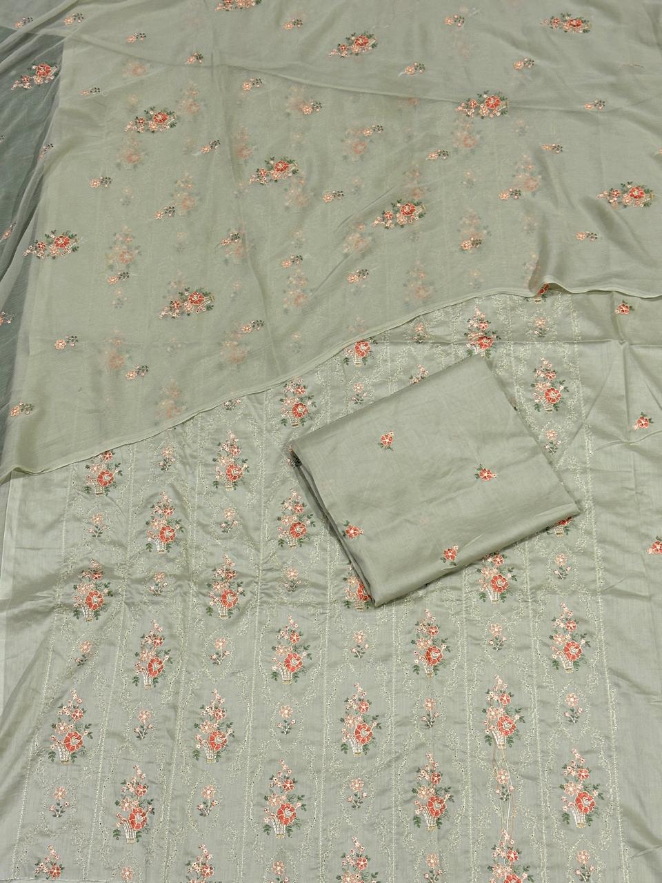 Lawn 3 piece suit