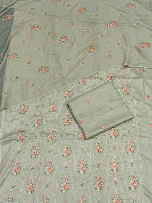 Lawn 3 piece suit