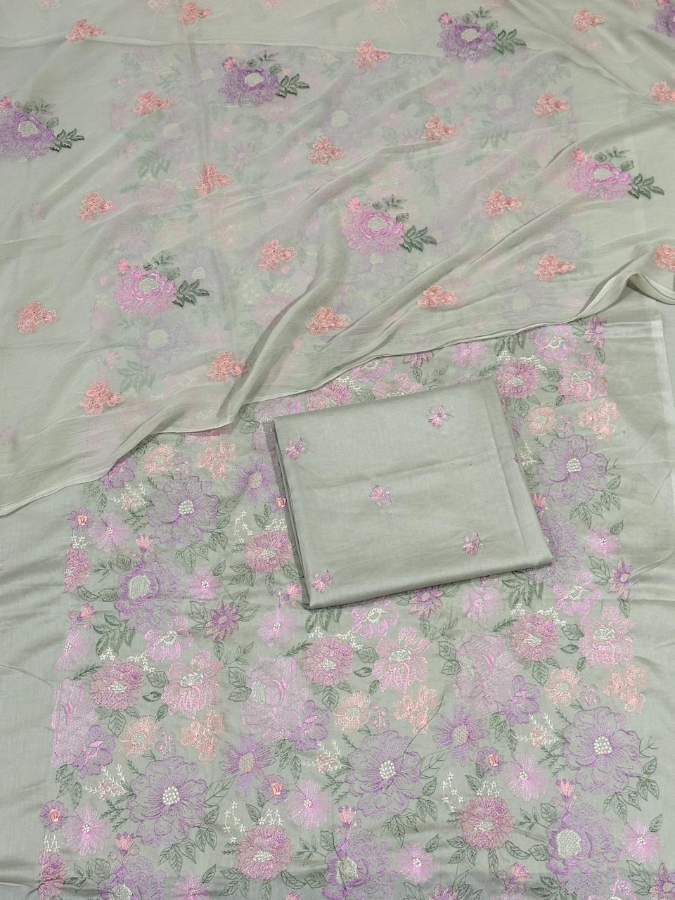 Lawn 3 piece suit