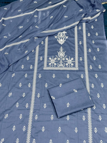 Lawn 3 piece suit