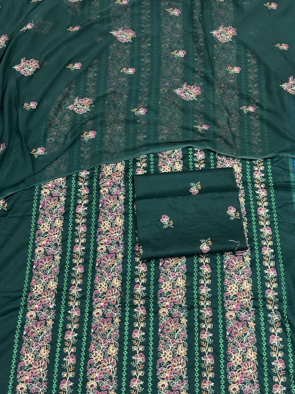 Lawn 3 piece suit