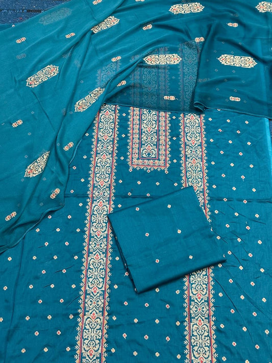 Lawn 3 piece suit