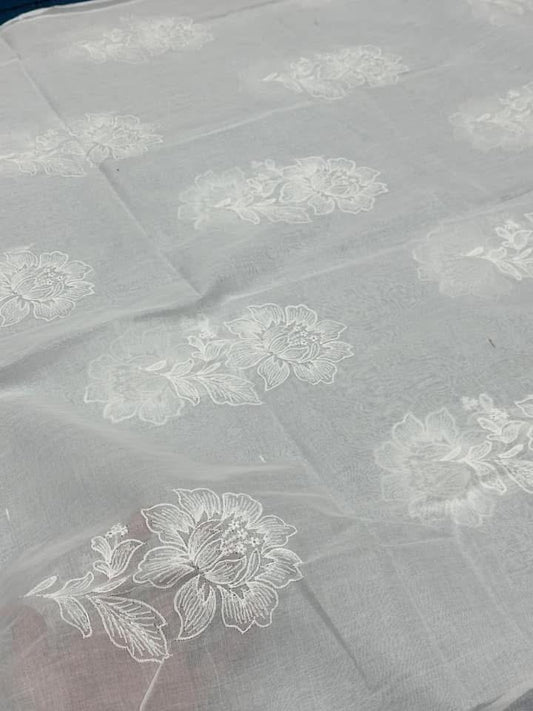 Lawn dyeable dupatta
